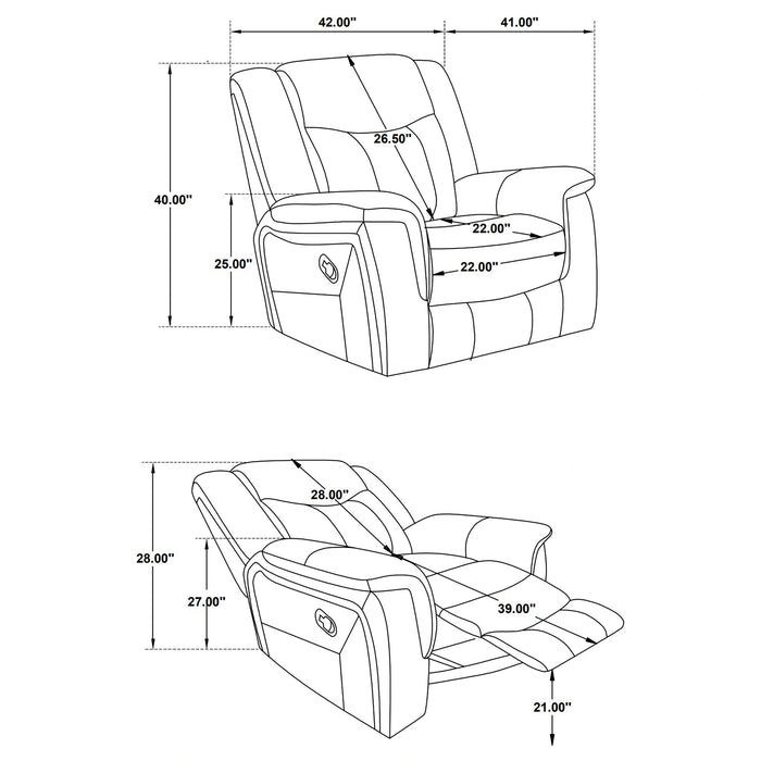 Conrad Glider Recliner