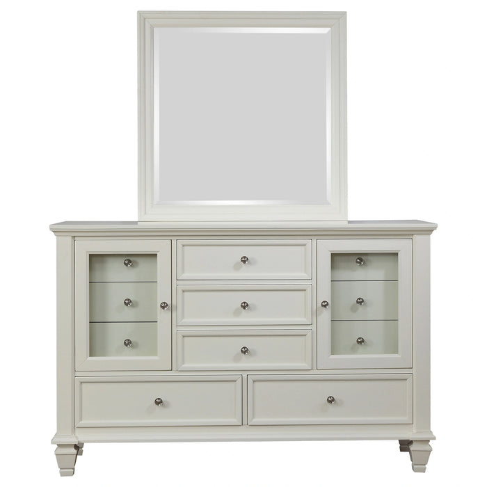 Sandy Beach Dresser with Mirror