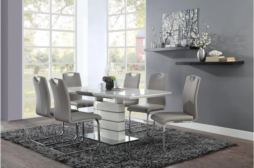 Glissand Side Chair in Chrome (Set of 2)