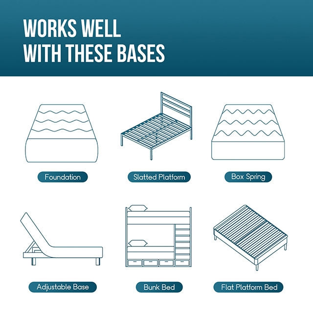 Artemisia 6" Queen Memory Foam Mattress