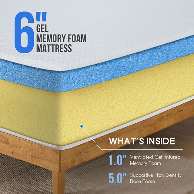 Artemisia 6" Twin Memory Foam Mattress