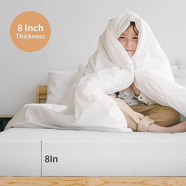 Artemisia 8" E.King Memory Foam Mattress