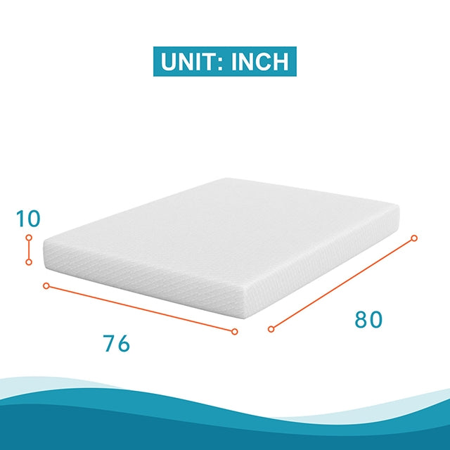 Artemisia 10" E.King Memory Foam Mattress