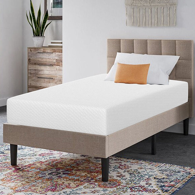 Artemisia 10" Memory Foam Mattress White