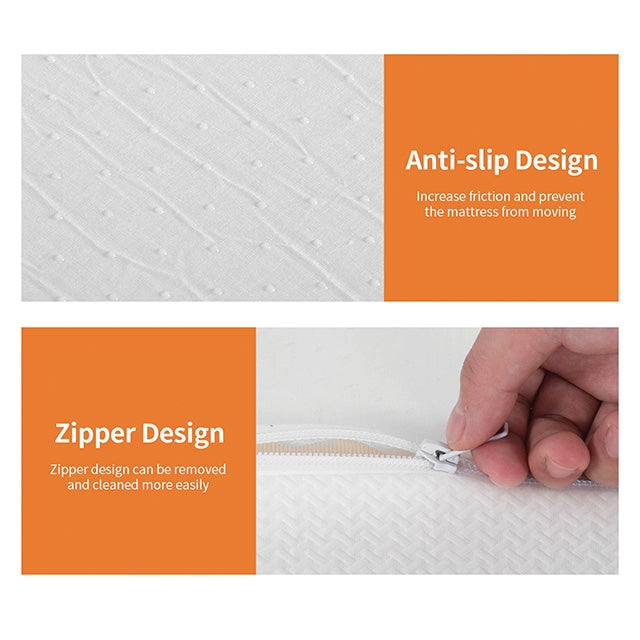 Forsythia 12" E.King Green Tea Gel Memory Foam