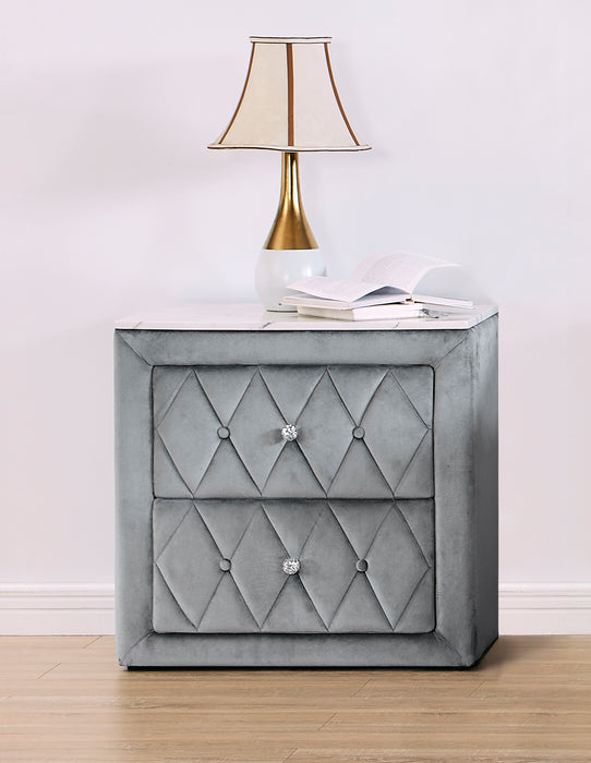 ANNABELLE NIGHTSTAND GREY