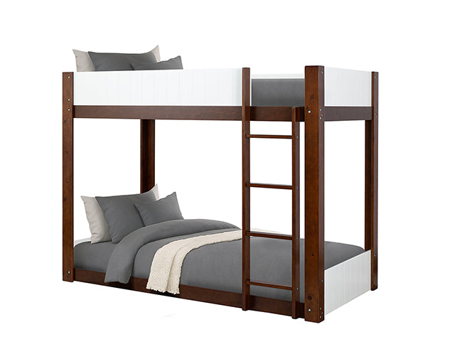 Terri Twin/Twin Bunk Bed+Mattress