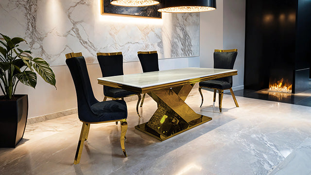 Basilicata Gold Chair (2/CTN)