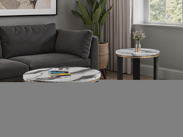 Bogor Round End Table