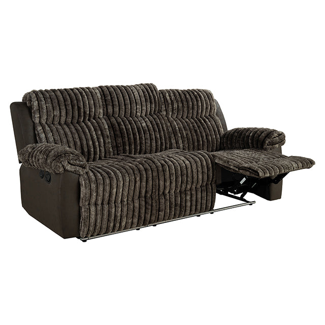Dionysus Manual Reclining Sofa Brown