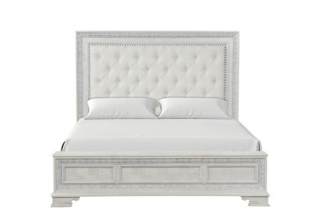 Stella Mia 4 Pc Queen Bedroom Set White