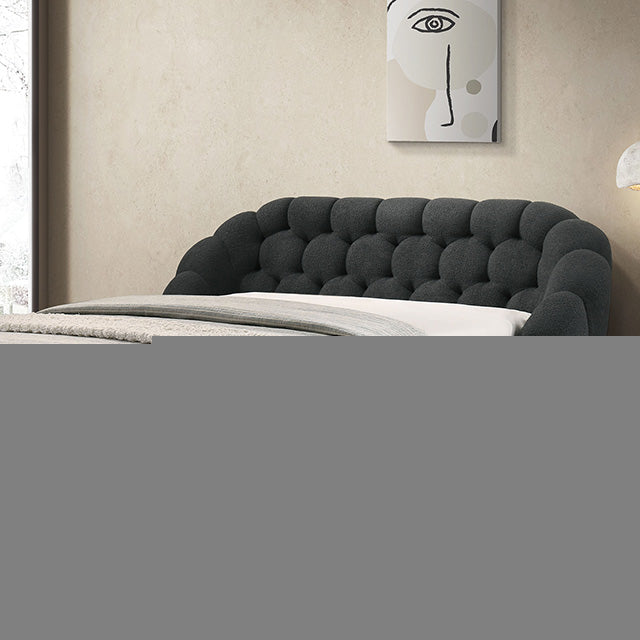 Newquay Bed Black, White, & Gray