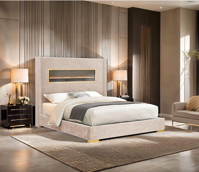 Danvers Bed Beige
